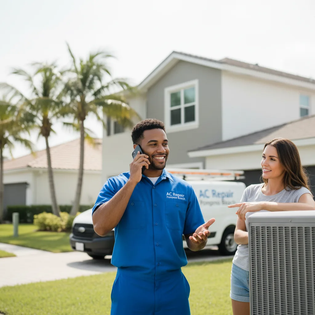 AC Repair Pompano Beach customer support in Souderton
